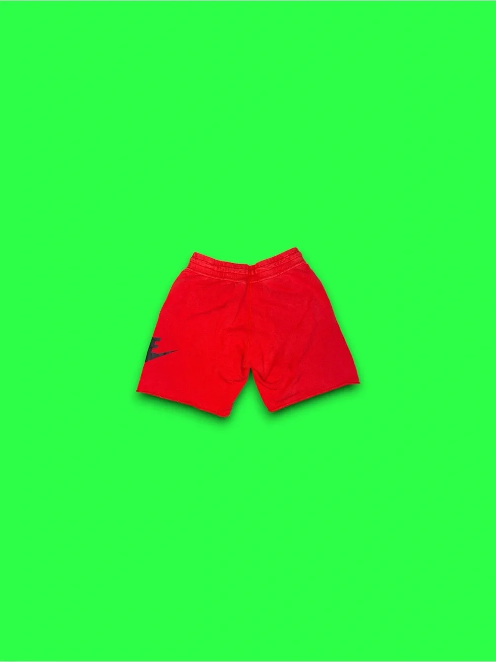 Nike sportswear club fleece big logo sweat shorts red men’s large